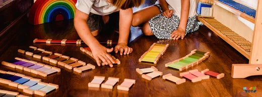 Montessori Thematic Tablets: Enhancing Your Child's Sensory Development at Home - nestatoys