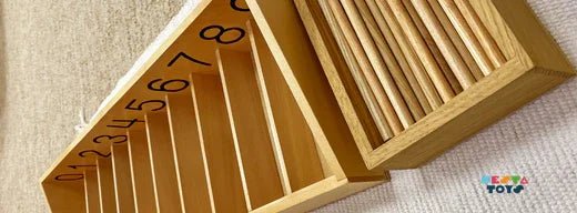 Montessori Spindle Box Activity for Kids: Enhancing Numeracy and Counting Skills - NESTA TOYS