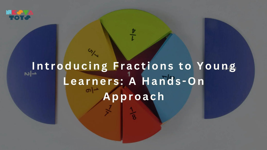 Introducing Fractions to kids, montessori learning, montessori at home, math for kids, fractions for kids