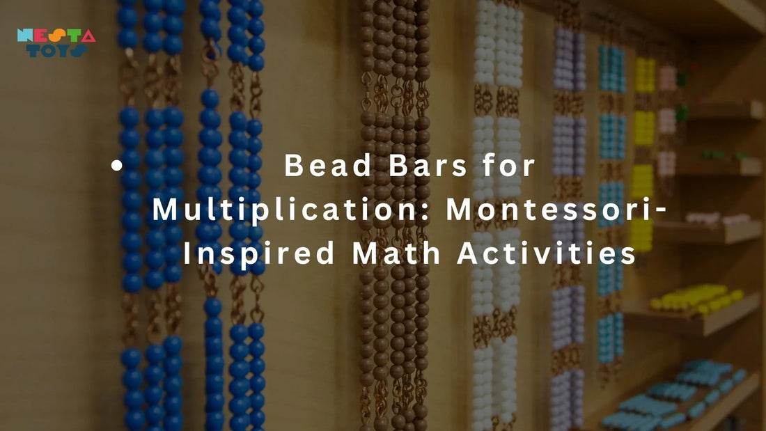 Bead Bars for Multiplication: Montessori-Inspired Math Activities, montessori at home, education, home schooling, montessori learning, montessori teaching