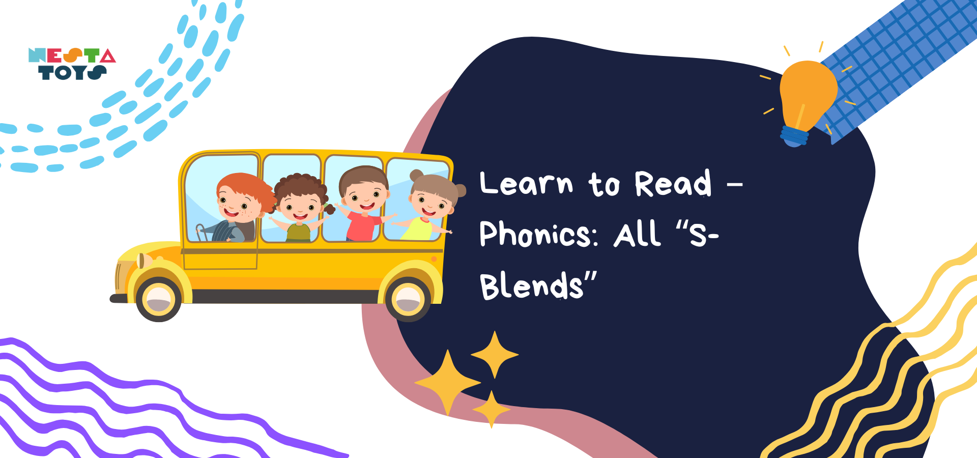 Learn to Read – Phonics: All “S-Blends”