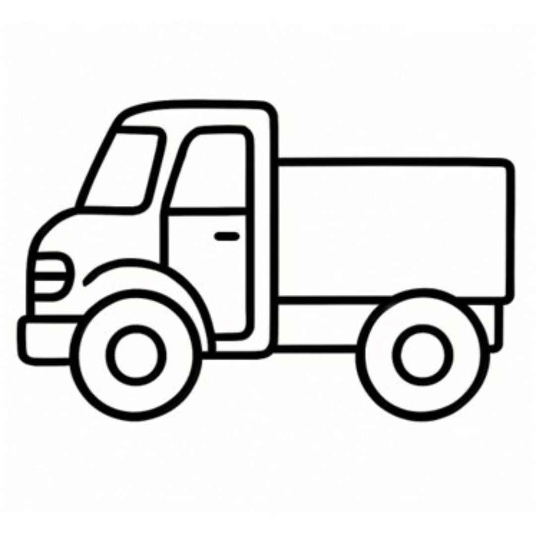 DIY Fridge Magnet - Vehicles