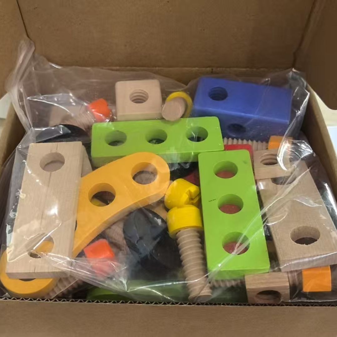 Wooden Tool Kit Without Box (39 Pcs)