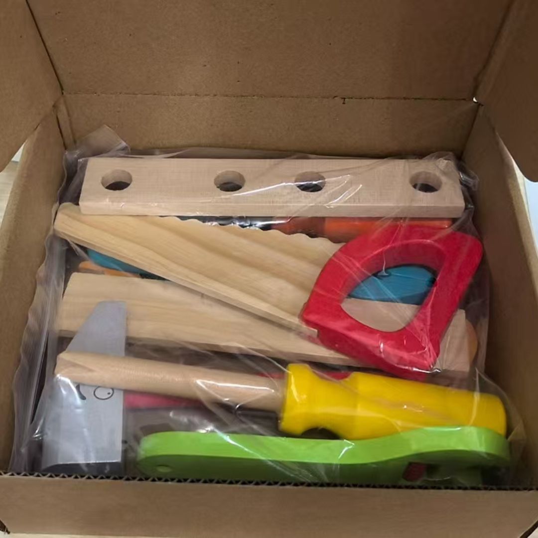 Wooden Tool Kit Without Box (39 Pcs)