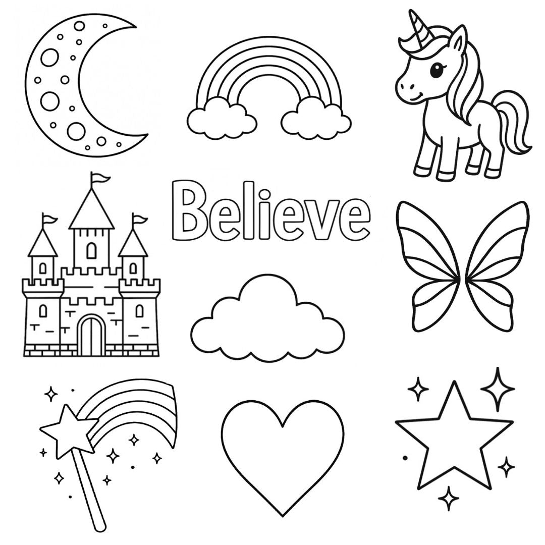 DIY Fridge Magnet - Unicorn