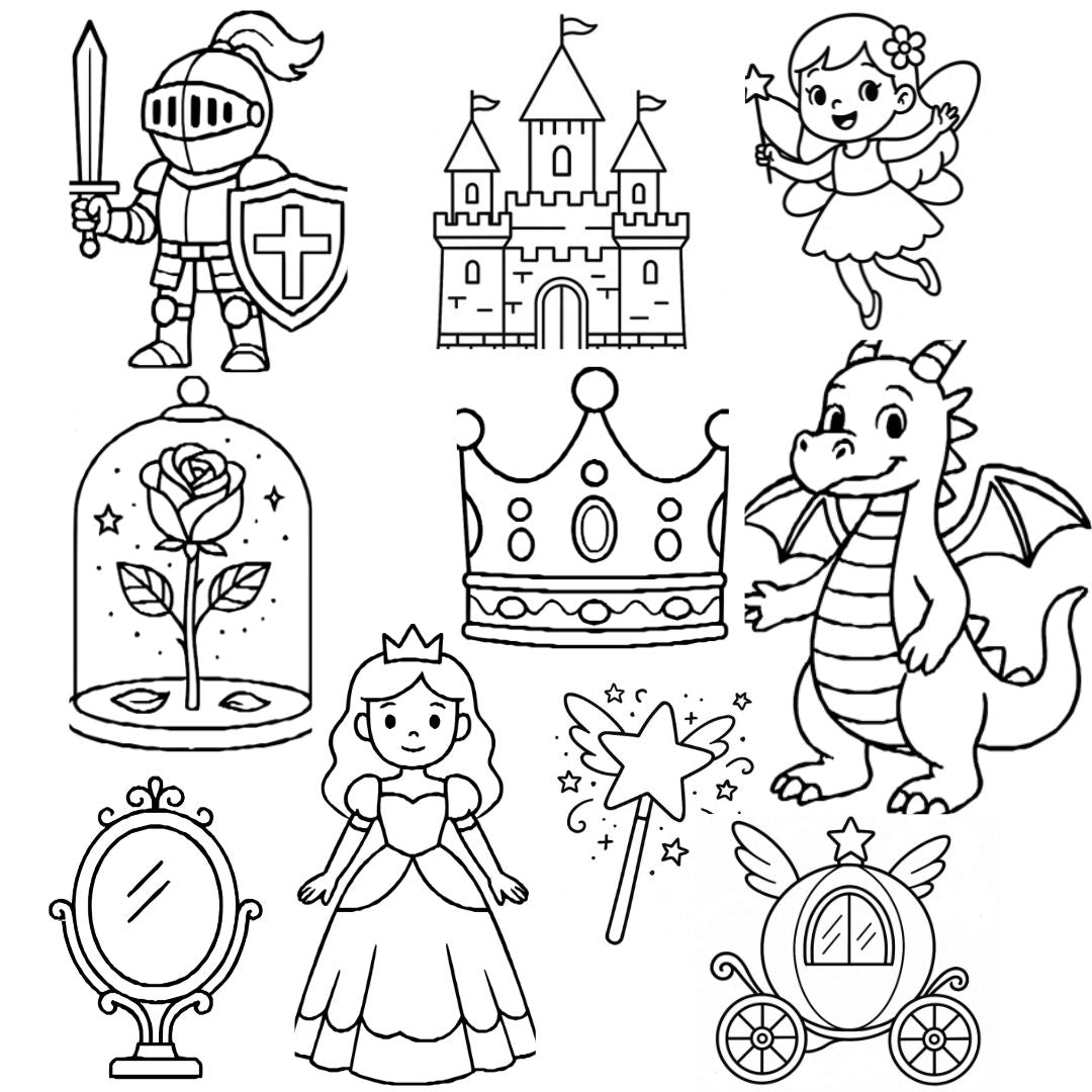 DIY Fridge Magnet - Fairy Tale