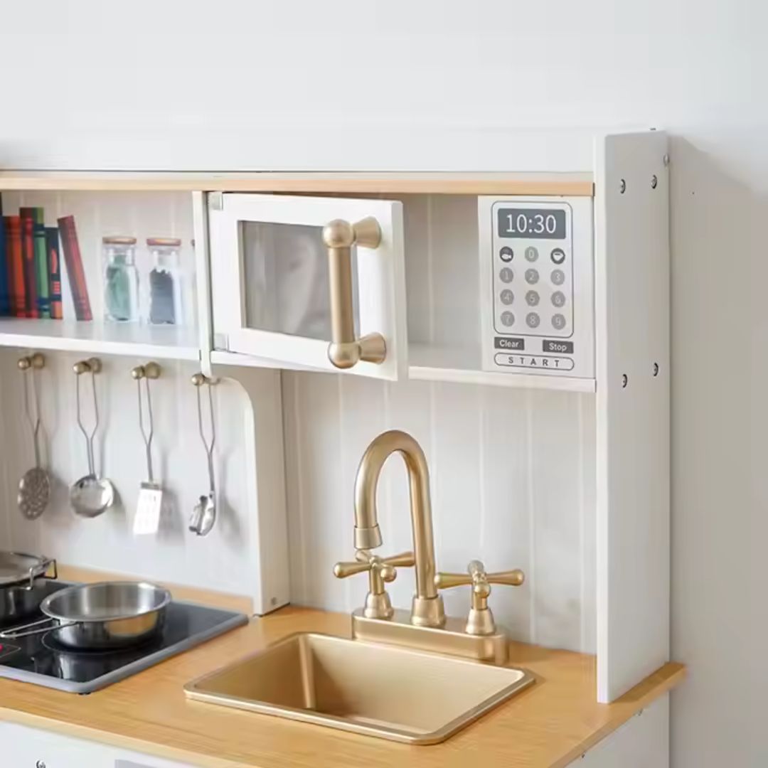 Wooden Kitchen Toy Set - nestatoys