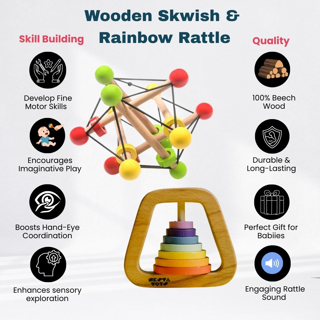 Sensory Explorer Play Kit for 3-6 Months Babies (Level 2)