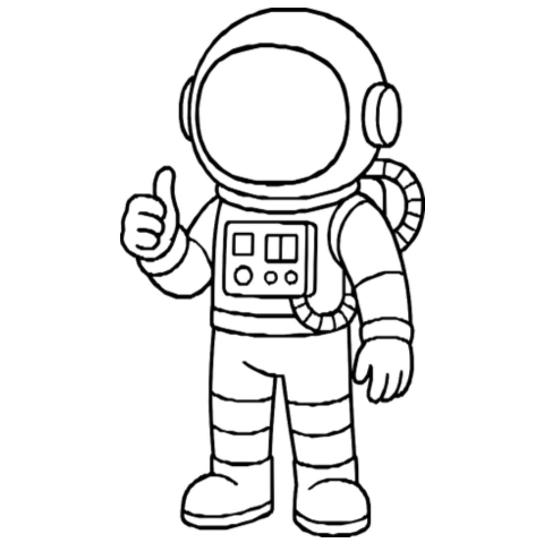 DIY Fridge Magnet - Space