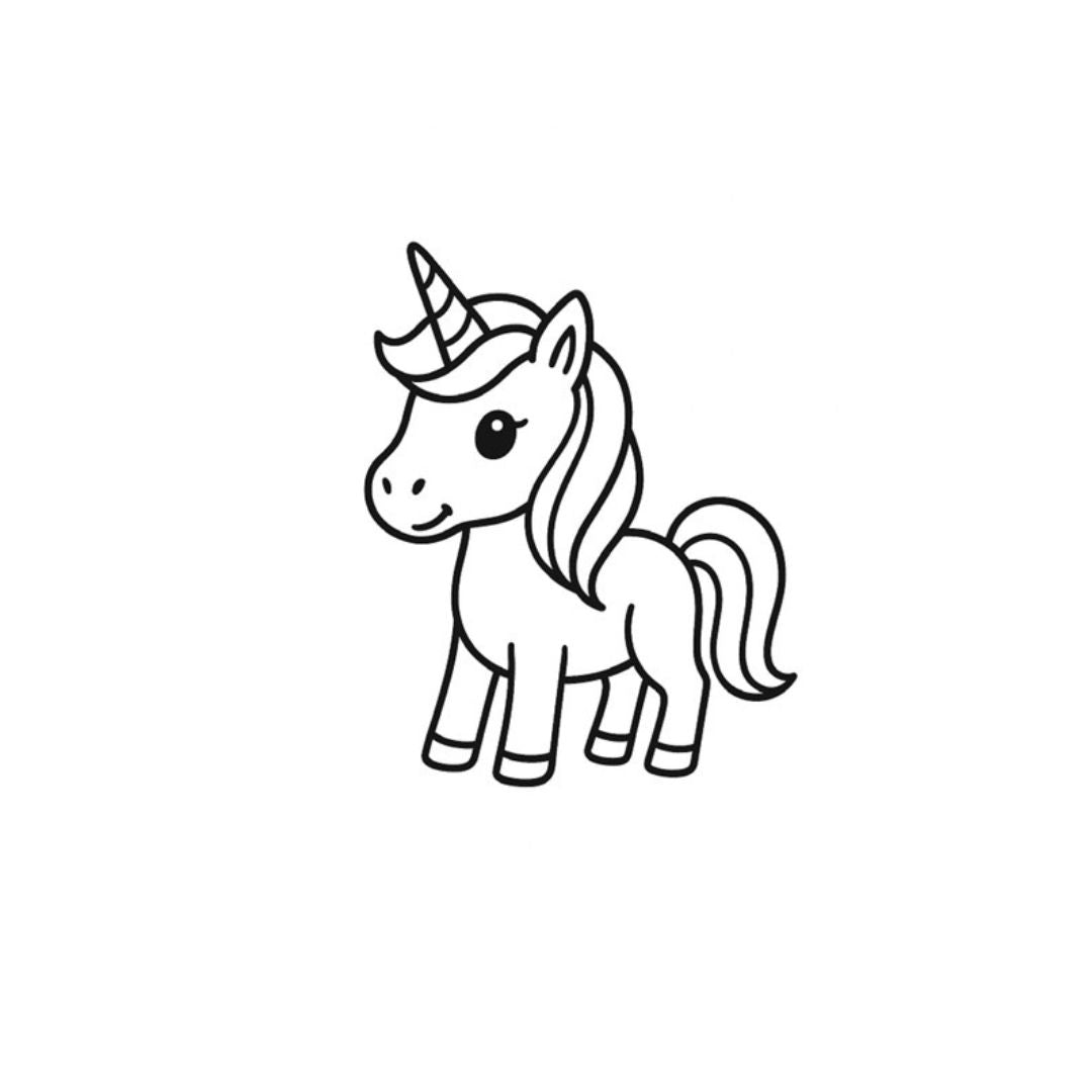 DIY Fridge Magnet - Unicorn