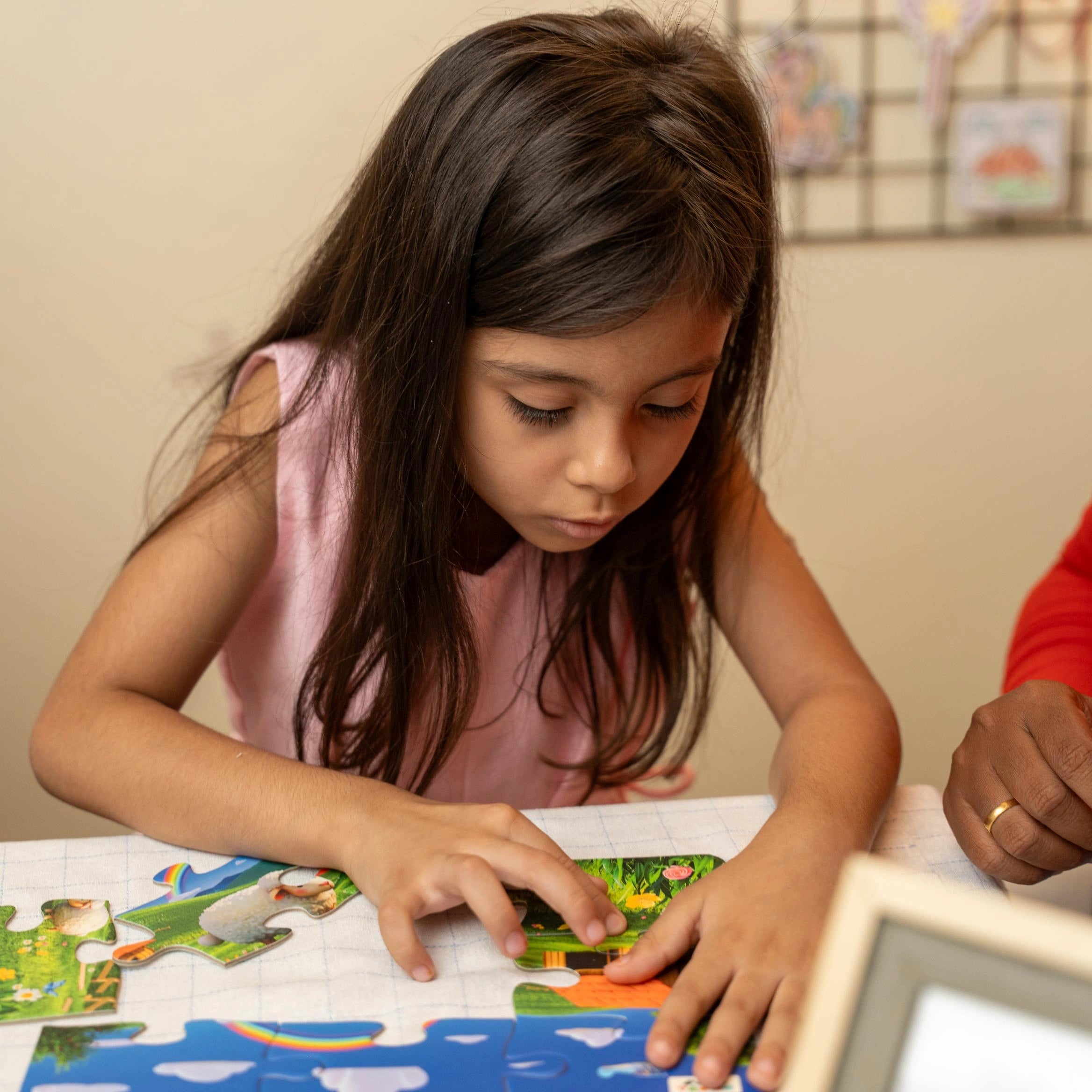 NESTA TOYS - Floor Puzzle & Game | 4 in 1 Jigsaw Puzzle | Farm Animals (9 Pcs,12 Pcs, 16 Pcs, 20 Pcs)