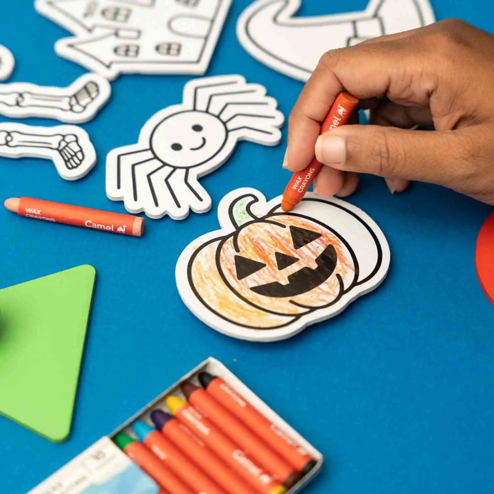 NESTA TOYS - DIY Haunted House Fridge Magnets | Mess-Free Art & Craft Activity for Girls & Boys