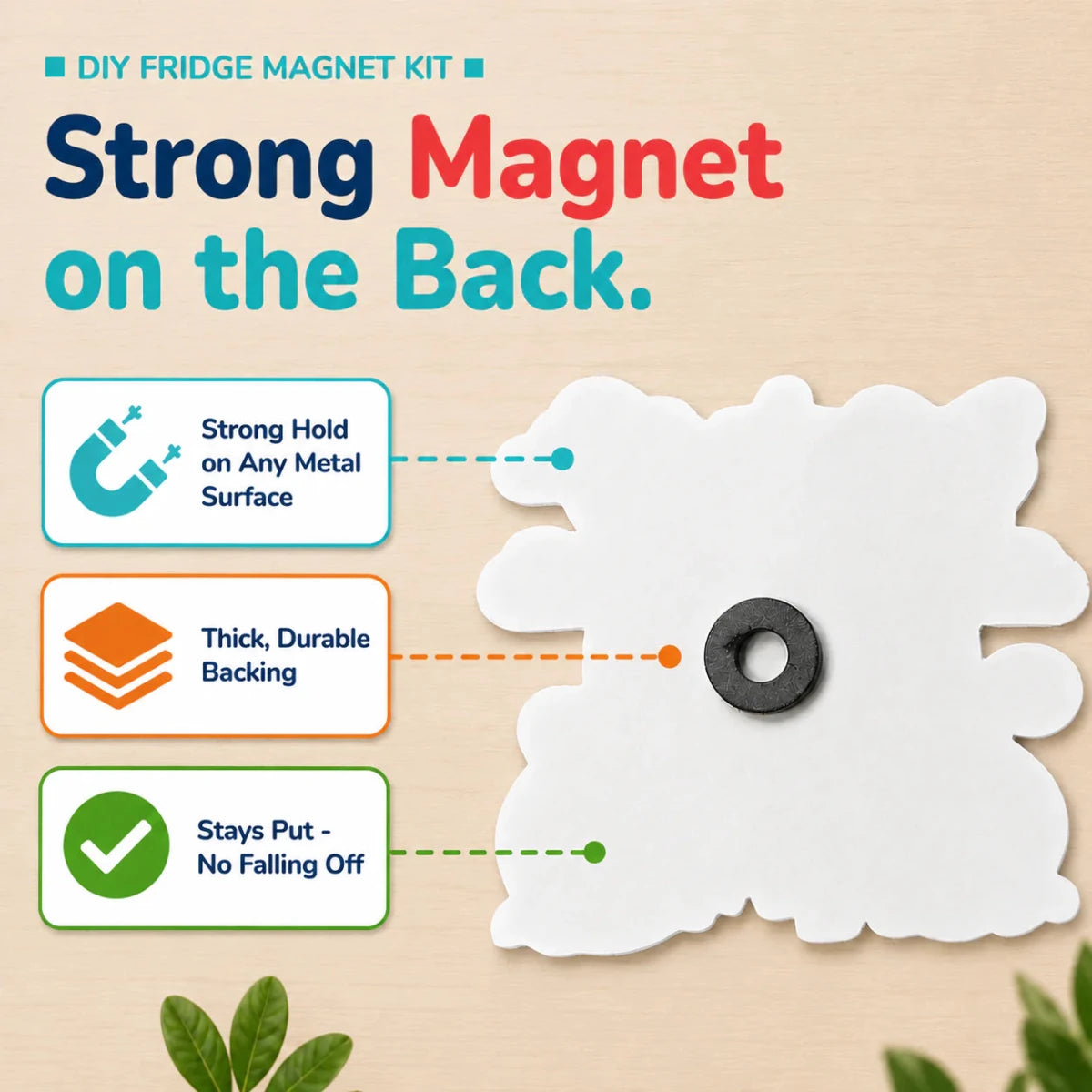 DIY Fridge Magnet (10 Pcs) - World Explorer - NESTA TOYS