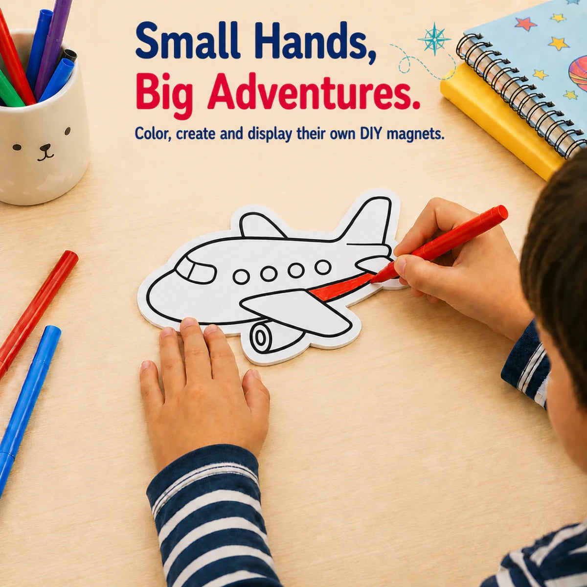 DIY Fridge Magnet (10 Pcs) - World Explorer - NESTA TOYS