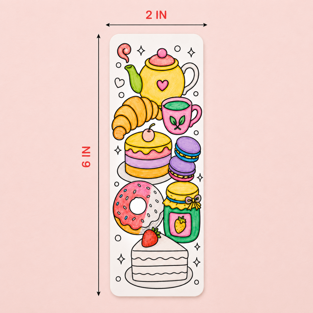 DIY Double-Sided Bookmark Kit (7 Pcs) - Art & Craft Activity for Kids - NESTA TOYS