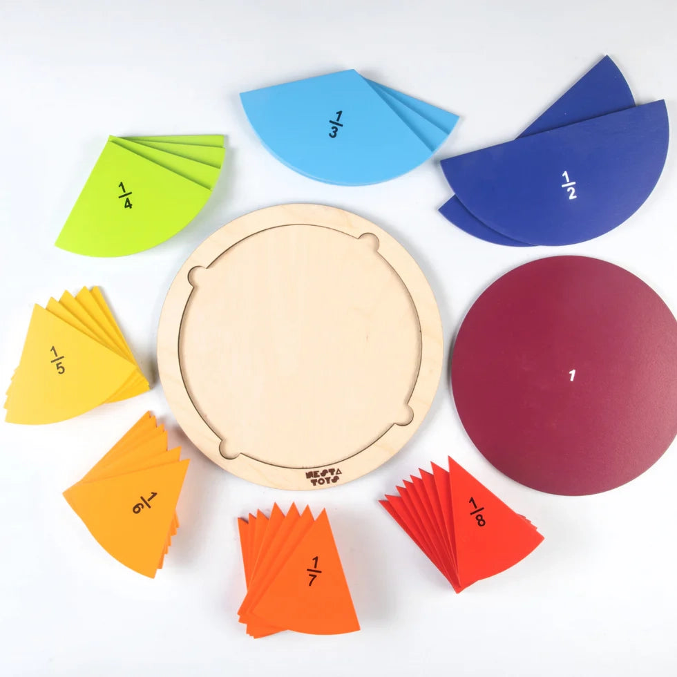 Fraction Puzzle (37 Pcs) - nestatoys