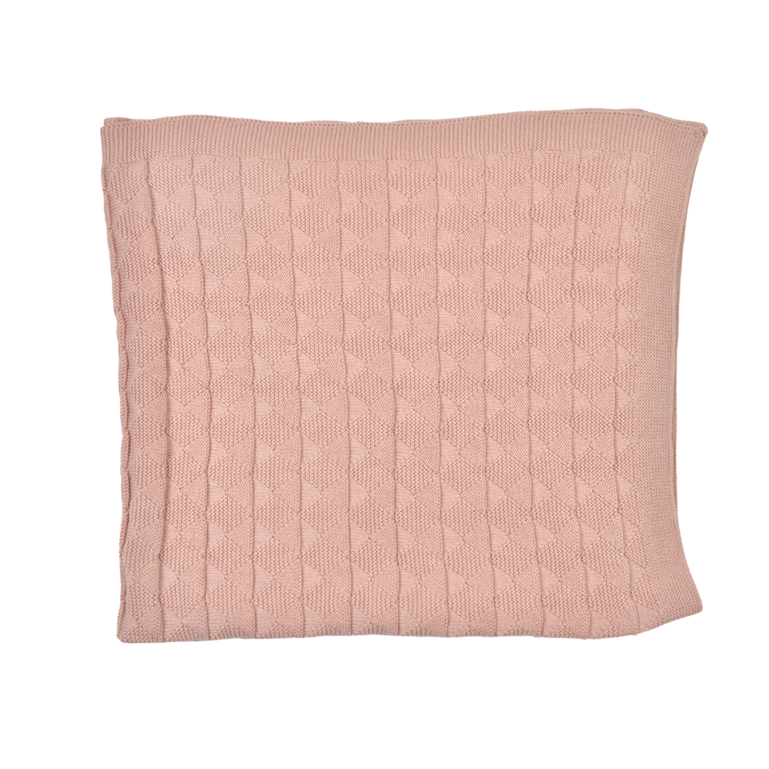Knitted Cotton Baby Swaddle (80x100 cm) | Perfect for Baby’s Comfort - nestatoys