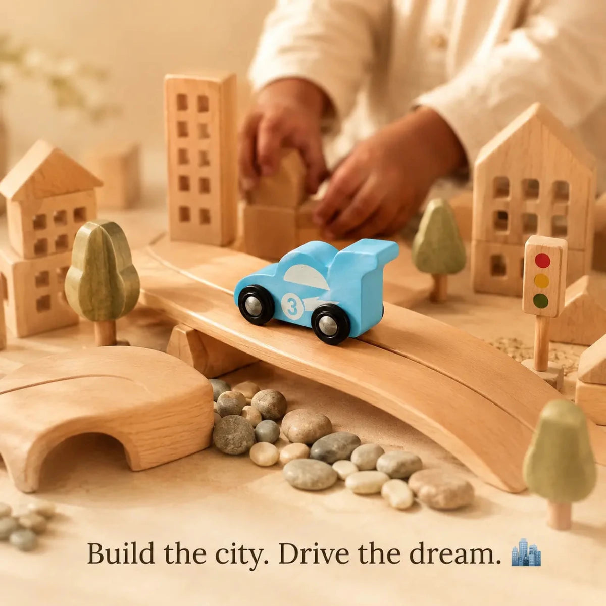 Wooden Car (6 Pcs) - NESTA TOYS
