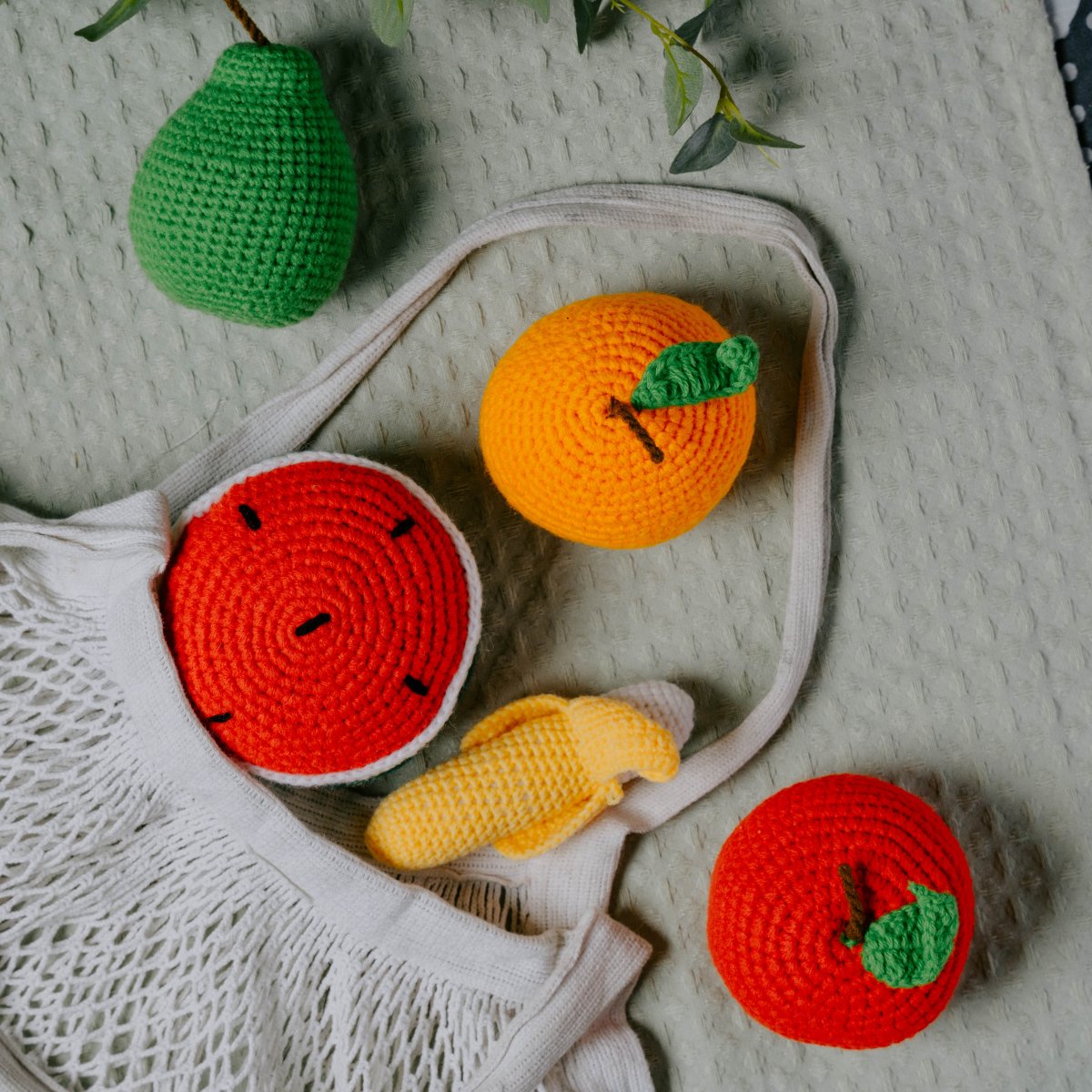 Crochet Fruit Toys | Play Food for Kids - NESTA TOYS