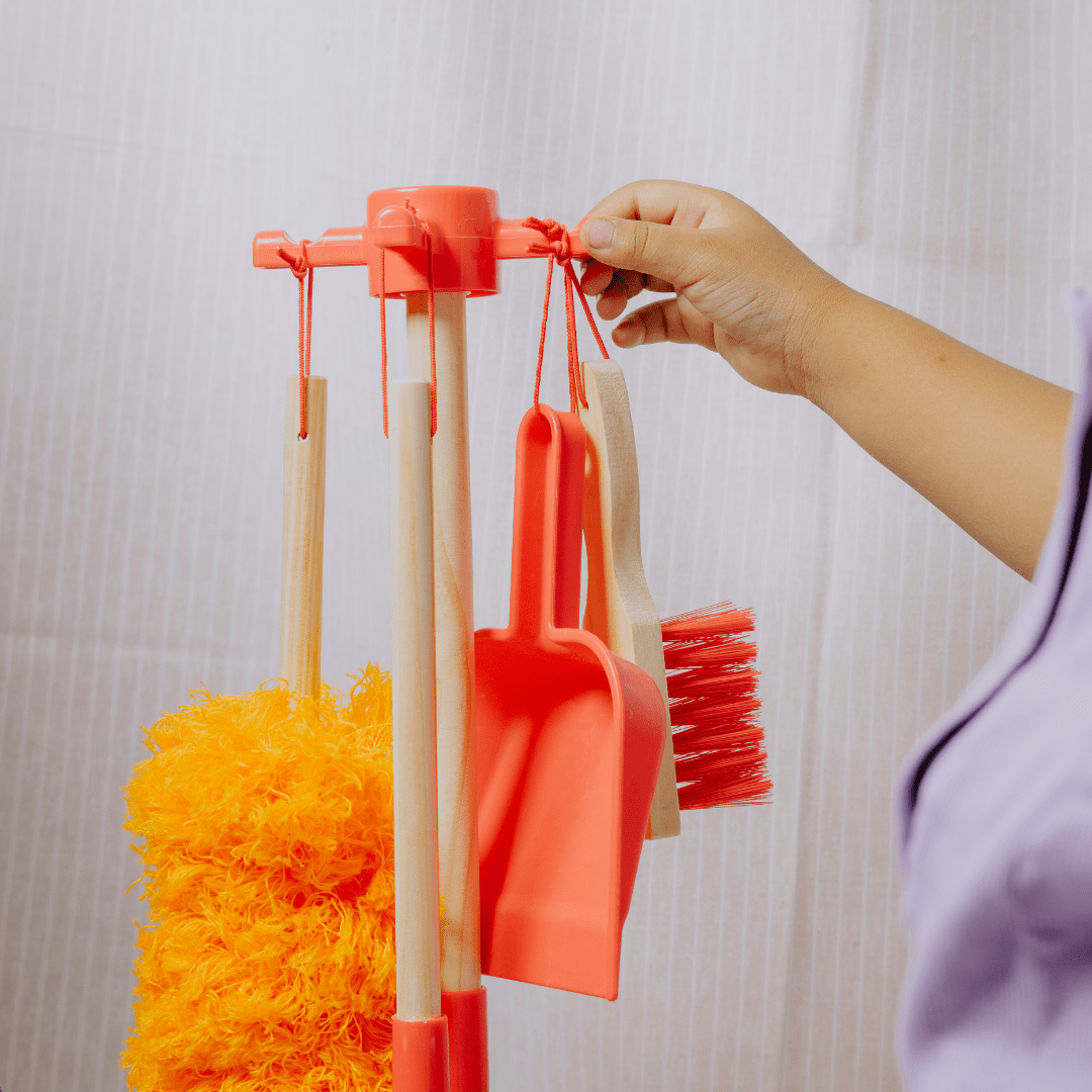 Wooden Cleaning Set Toy (6 Pcs) - NESTA TOYS