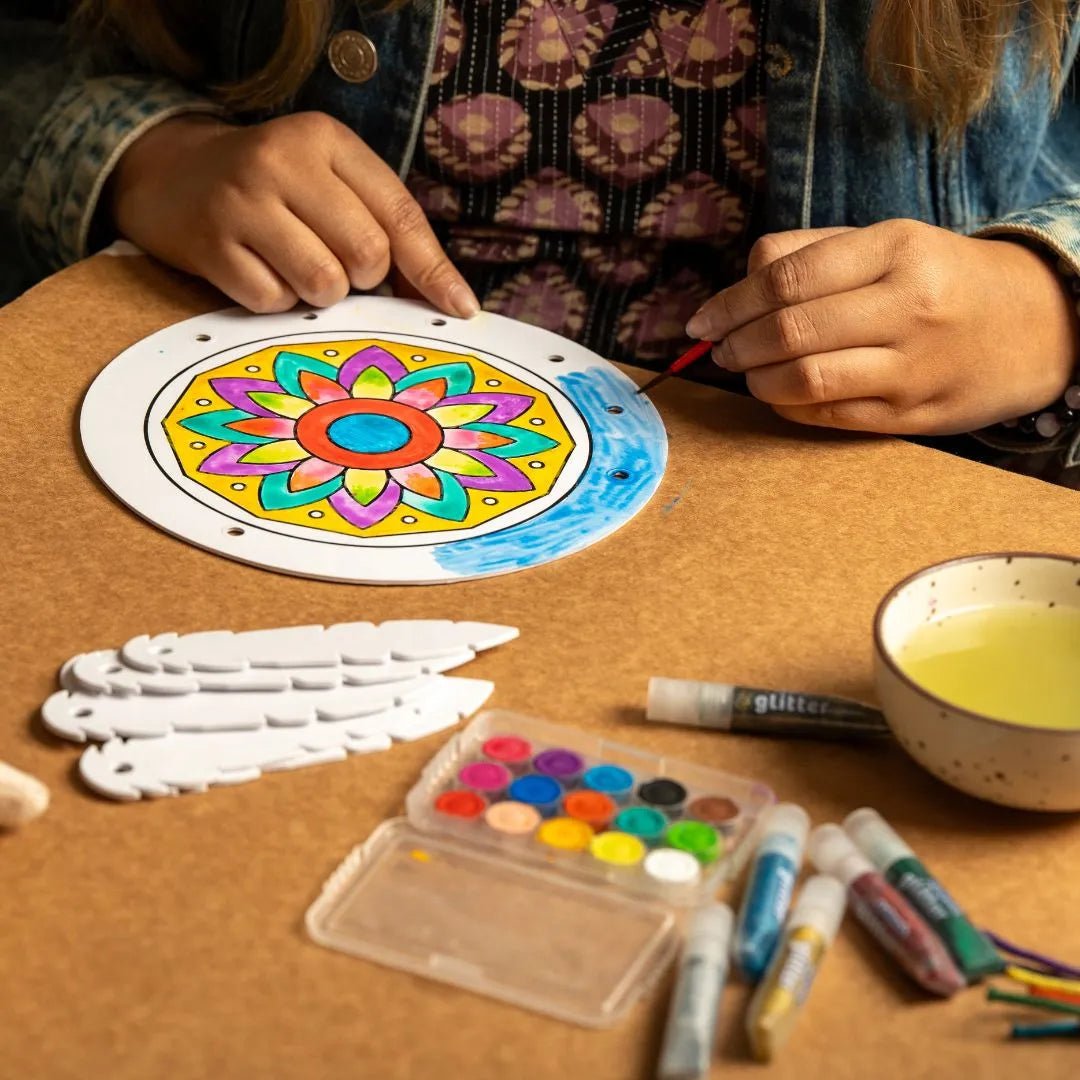 DIY Dream Catcher - Mandala Art for Kids - NESTA TOYS