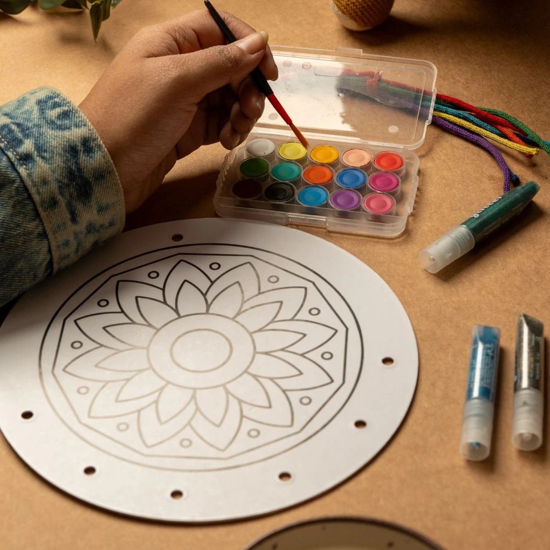 DIY Dream Catcher - Mandala Art for Kids - NESTA TOYS