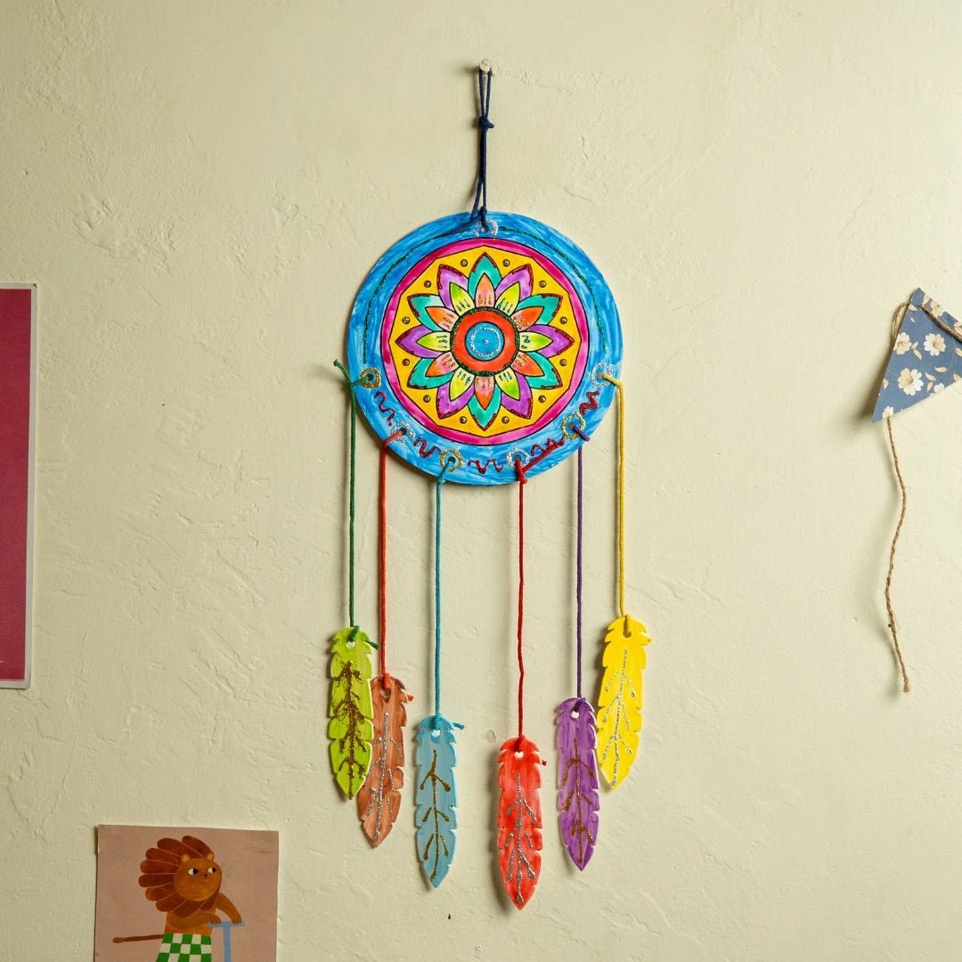 DIY Dream Catcher - Mandala Art for Kids - NESTA TOYS