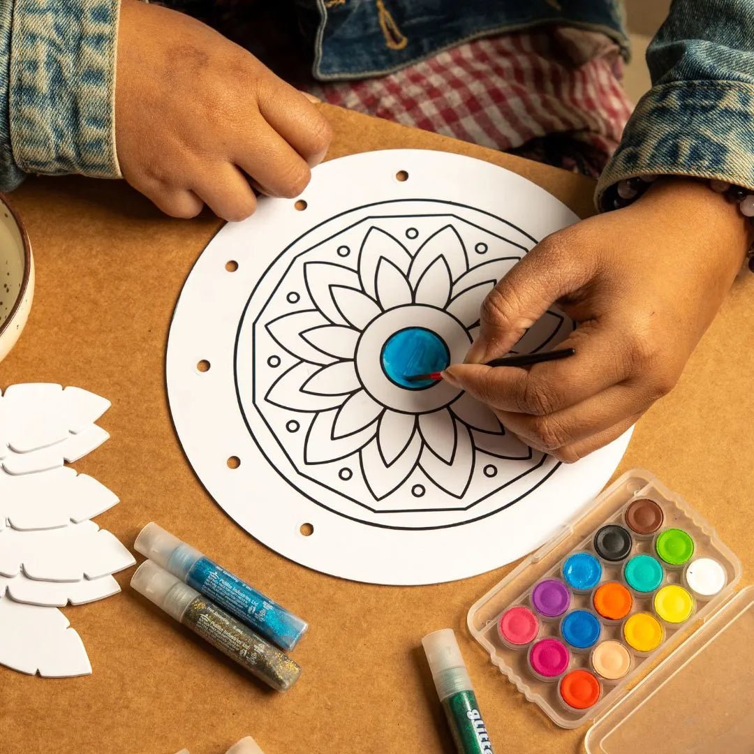 DIY Dream Catcher - Mandala Art for Kids - NESTA TOYS