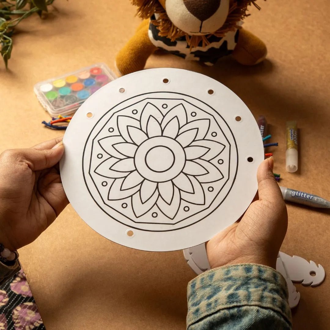 DIY Dream Catcher - Mandala Art for Kids - NESTA TOYS