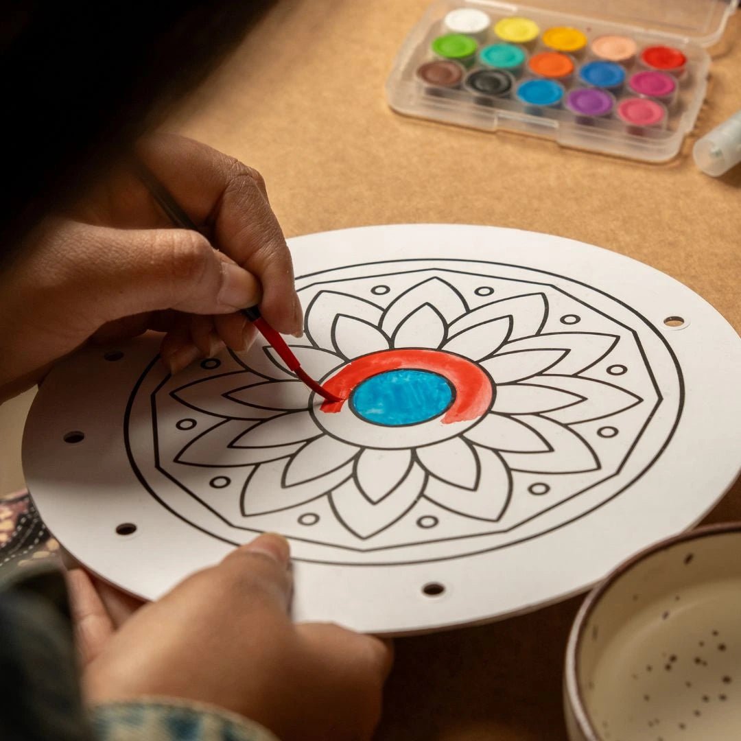 DIY Dream Catcher - Mandala Art for Kids - NESTA TOYS