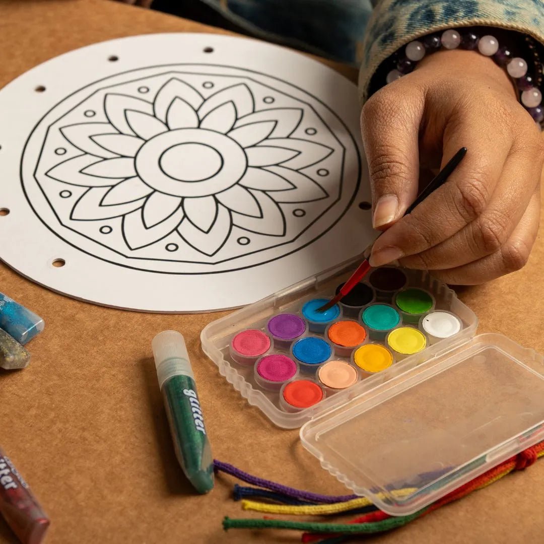 DIY Dream Catcher - Mandala Art for Kids - NESTA TOYS