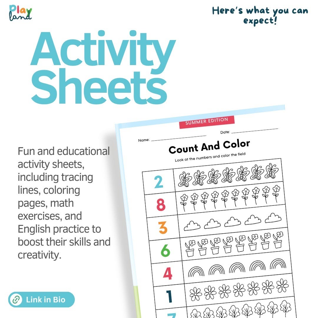 Busy Kids Mega Pack - 1000+ Educational Activity Sheets - NESTA TOYS