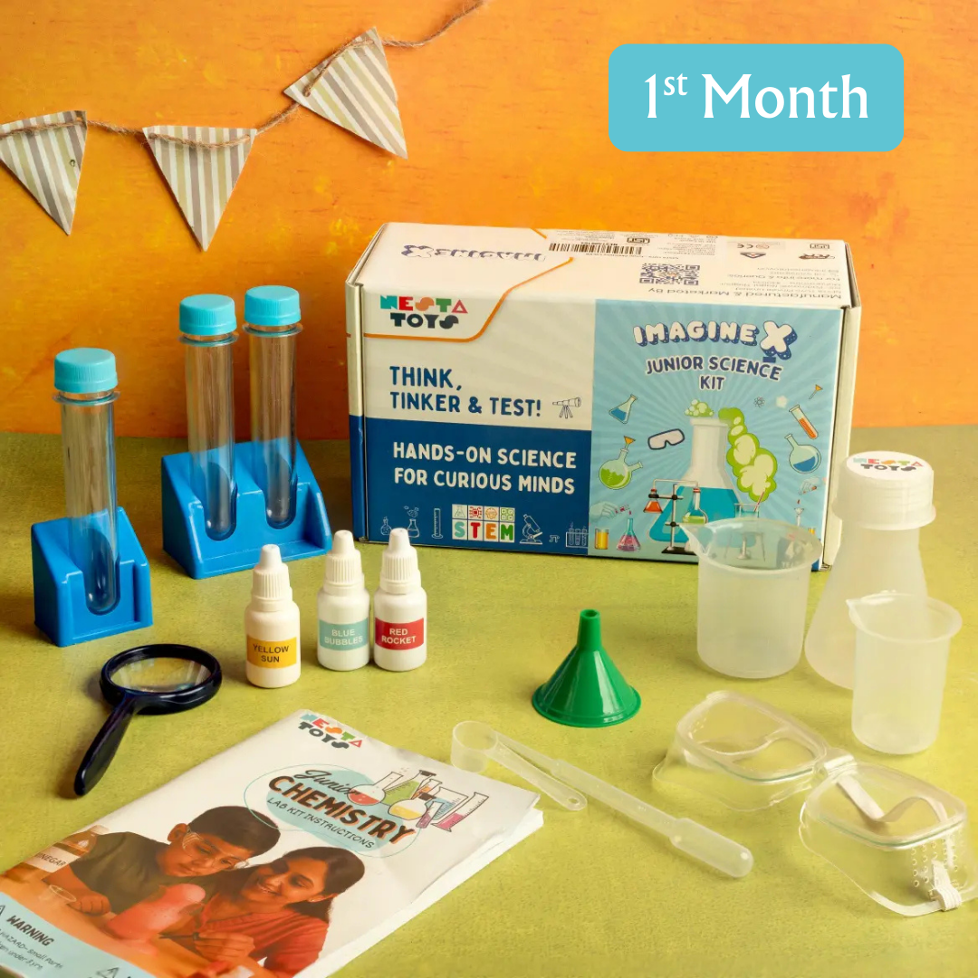 STEM Explorer Box for Kids – 5 Month Educational Activity Kit Program - NESTA TOYS