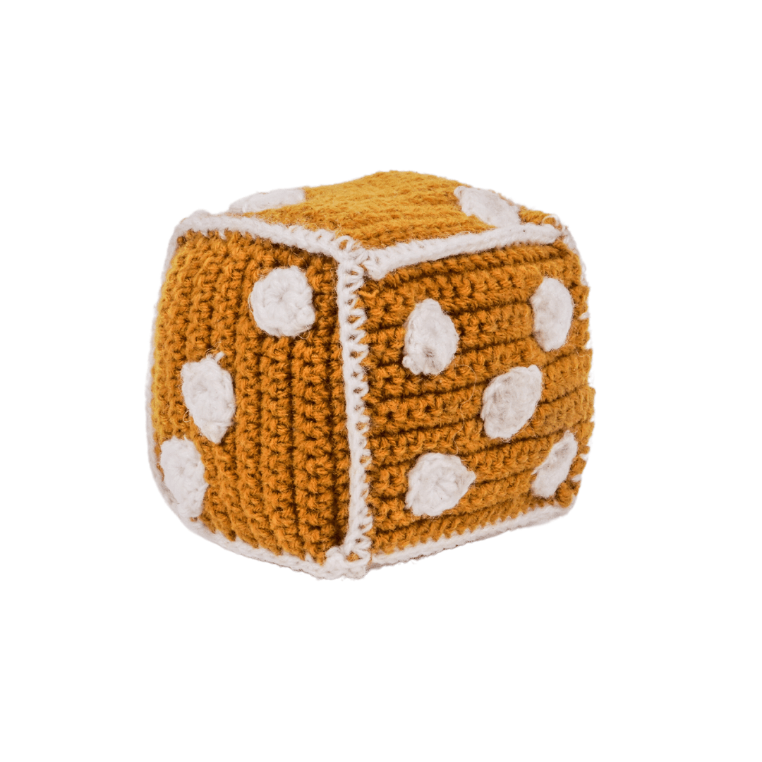 NESTA TOYS - Crochet Dice | Early Math Toy (2 Pcs) - NESTA TOYS