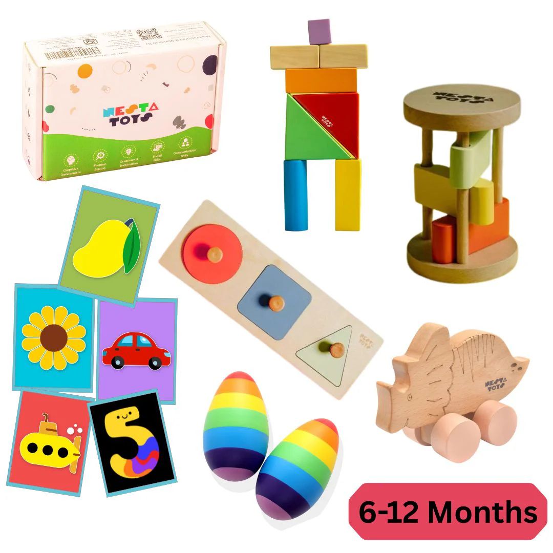 NESTA TOYS – Early Explorer Learning Kit for 6–12 Months Babies (Level 3)