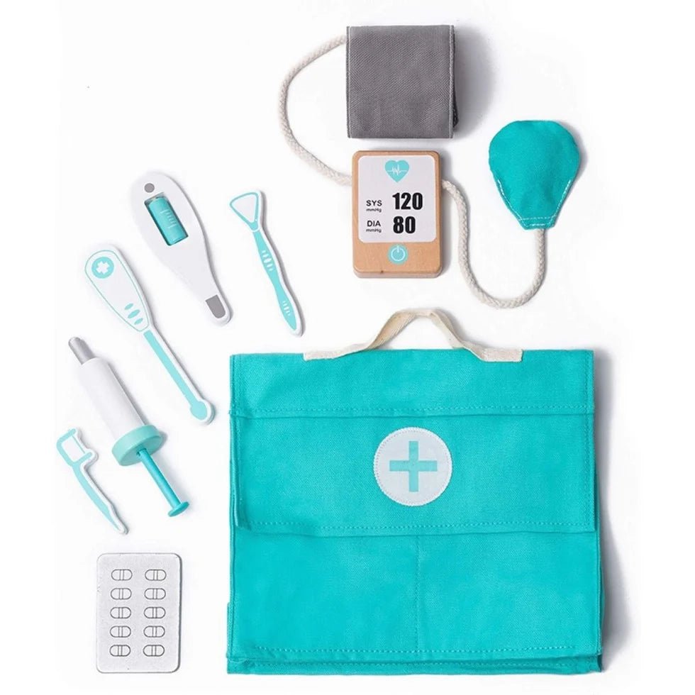 Wooden Doctor Set Toy - NESTA TOYS