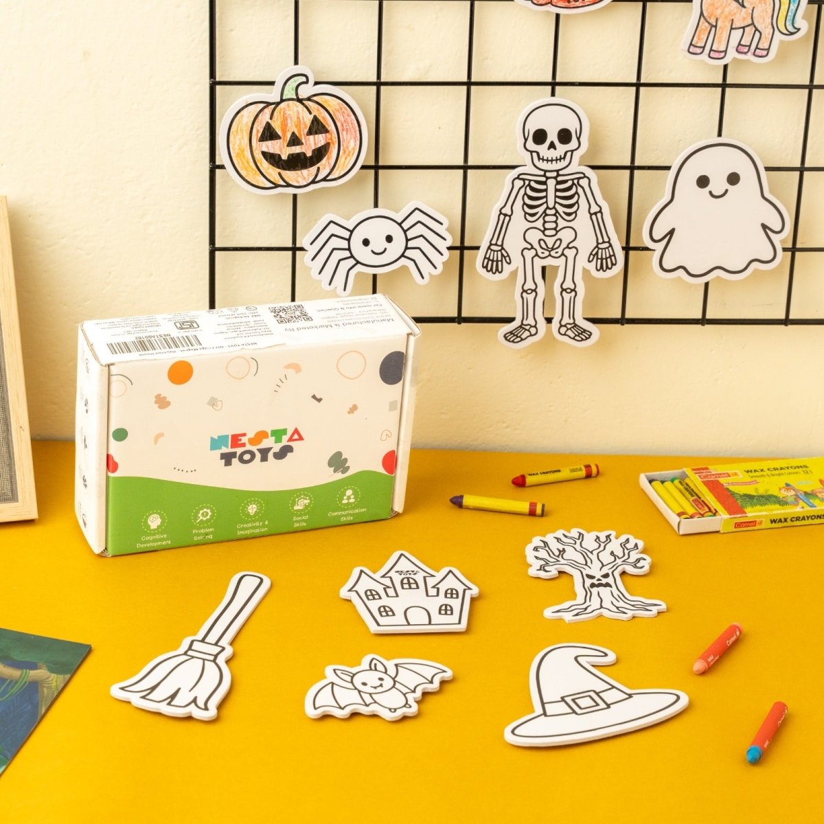 DIY Fridge Magnet - Haunted House - NESTA TOYS