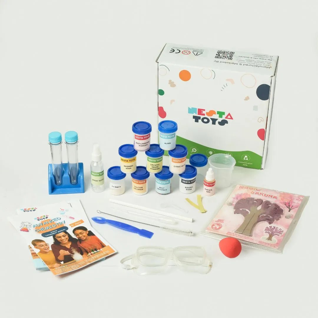 Mega Chemistry Lab Kit (8+ Years) - NESTA TOYS
