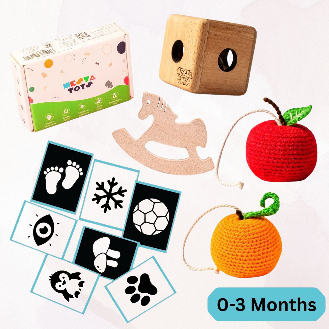Newborn Development Kit for 0 - 3 Months (Level 1) - NESTA TOYS