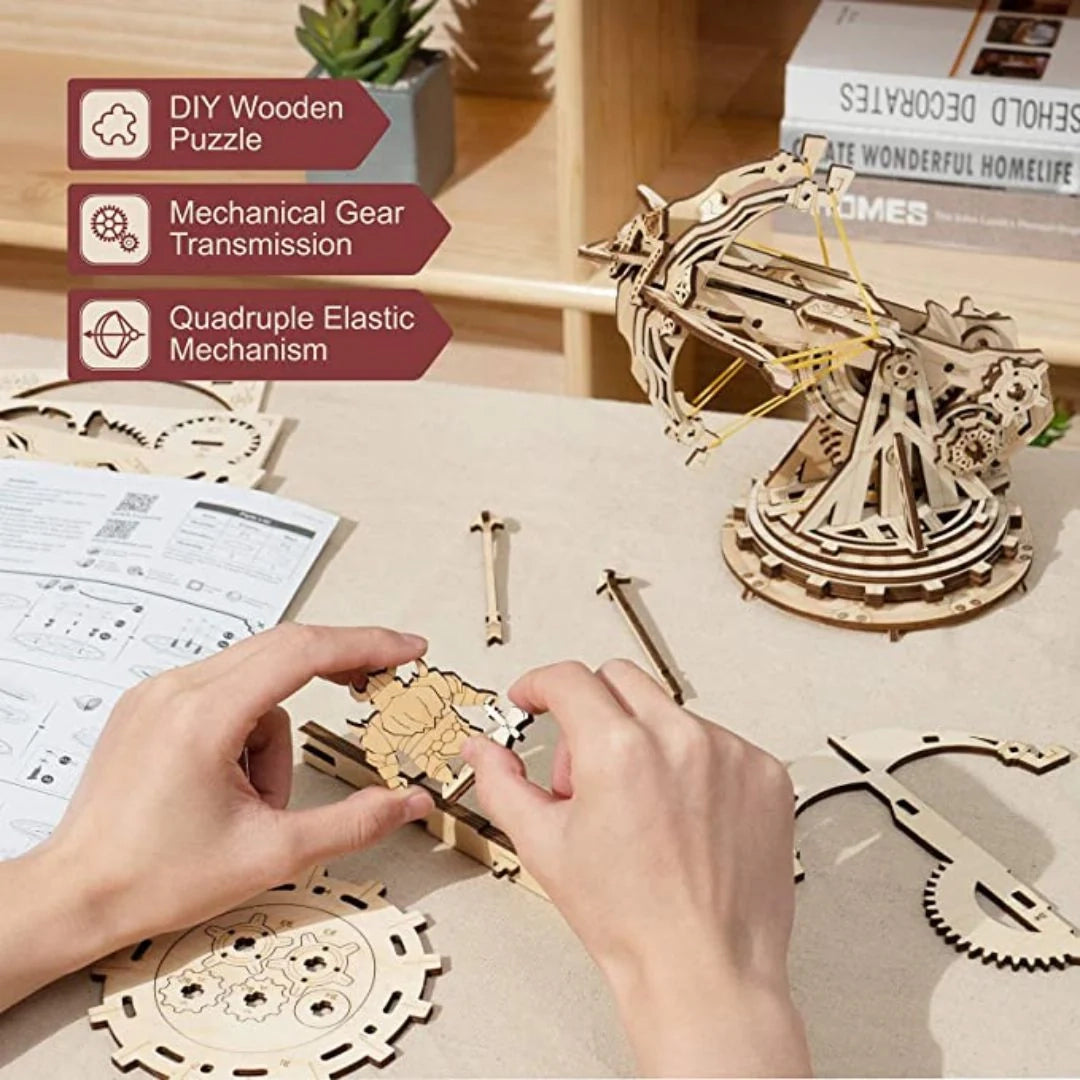Nesta toys, Siege Heavy Ballista, Educational Toys, learning toys, puzzles,3D wooden Puzzle, gifts for teenagers, toys for teenagers, toys for adults, gift ideas for corporate events, gift ideas for adults, birthday gift,