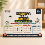 Phonics Flash Cards - Learn to Read in 20 Stages (60 cards, 480 Words) - NESTA TOYS