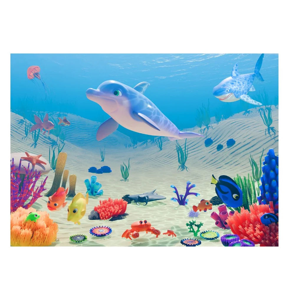 Habitat - 4 in 1 Level Up & Learn Jigsaw Puzzle (9 Pcs - 20 Pcs) - nestatoys