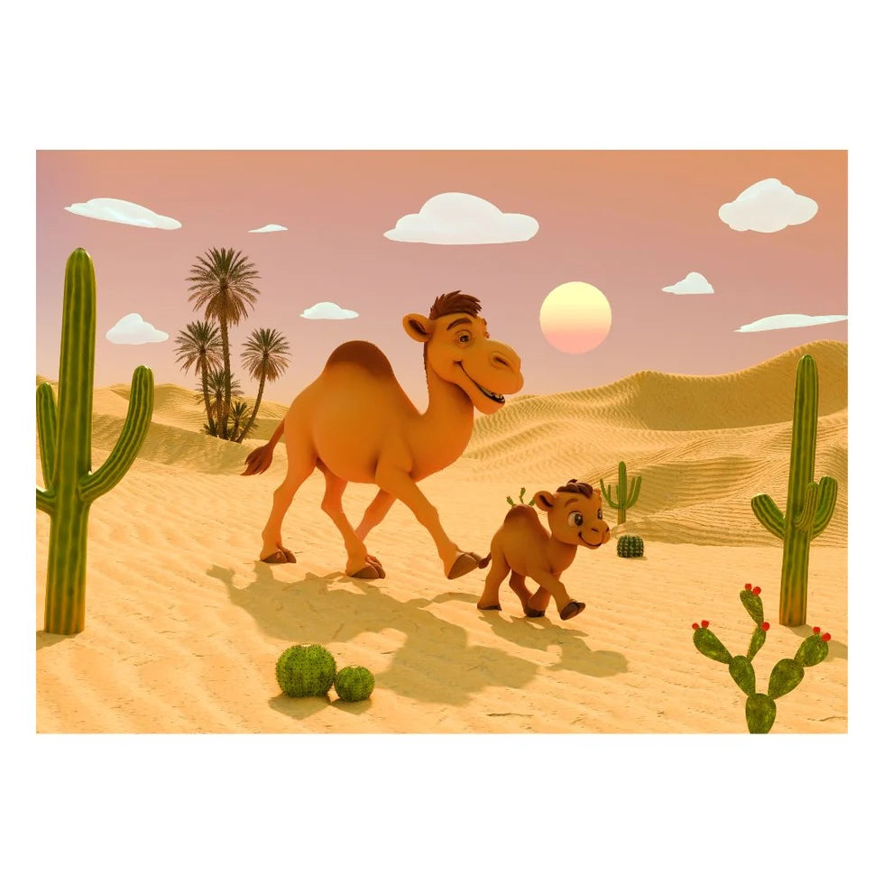 Habitat - 4 in 1 Level Up & Learn Jigsaw Puzzle (9 Pcs - 20 Pcs) - nestatoys