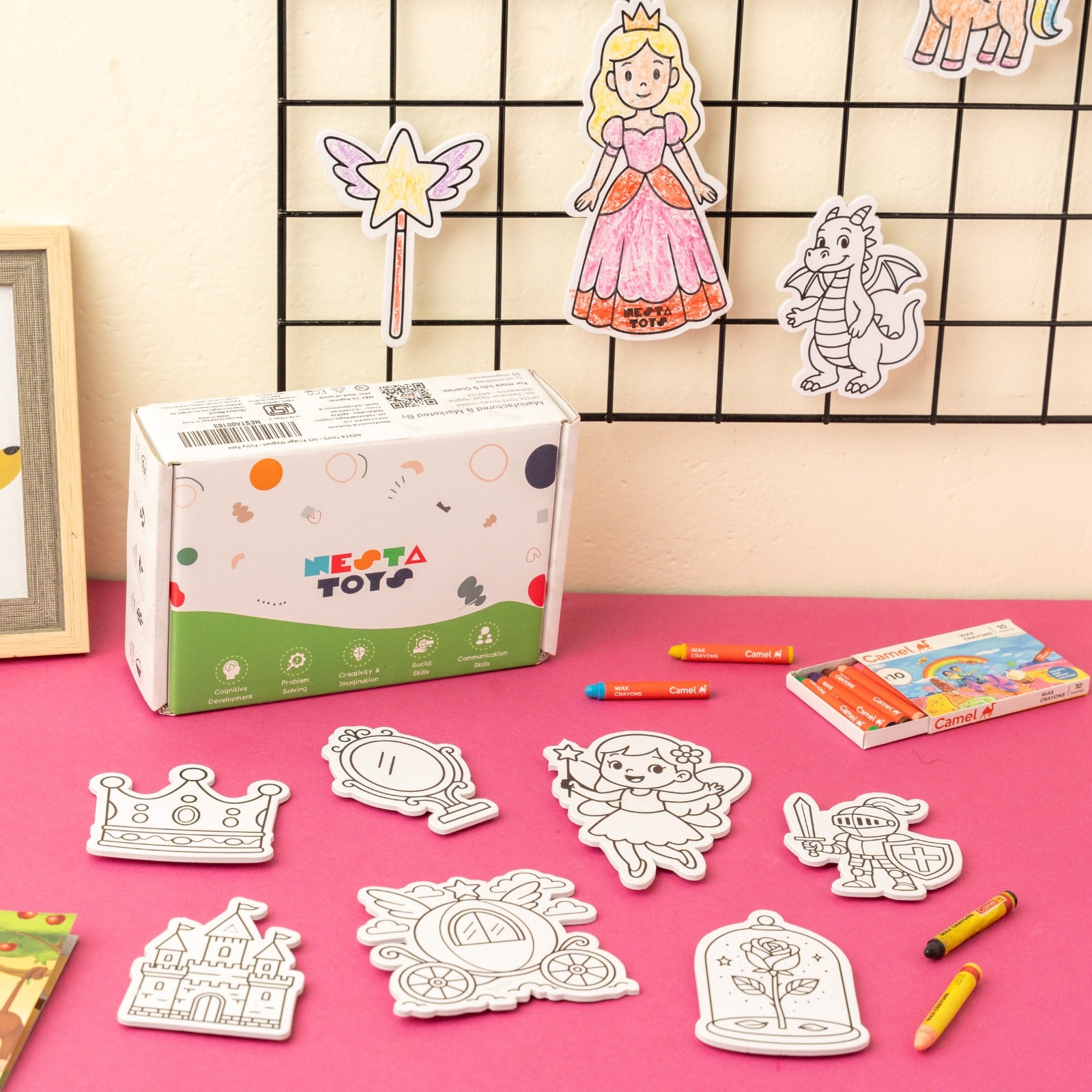 DIY Fridge Magnet - Fairy Tale