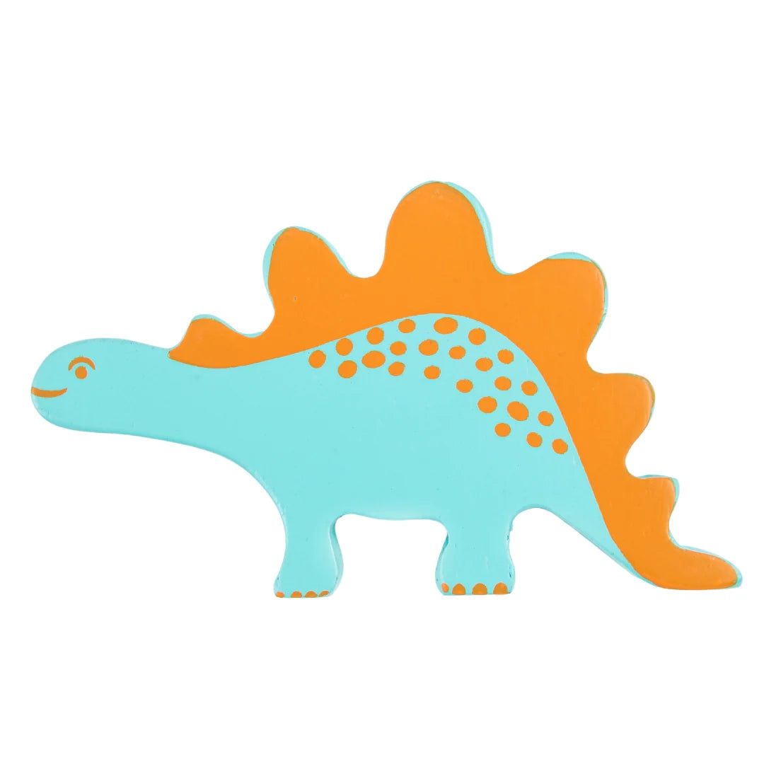 Wooden Dinosaur Building Blocks Toy (9 Pcs) - nestatoys
