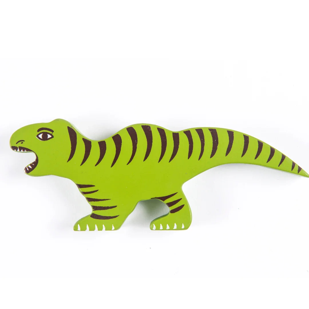 Wooden Dinosaur Building Blocks Toy (9 Pcs) - nestatoys
