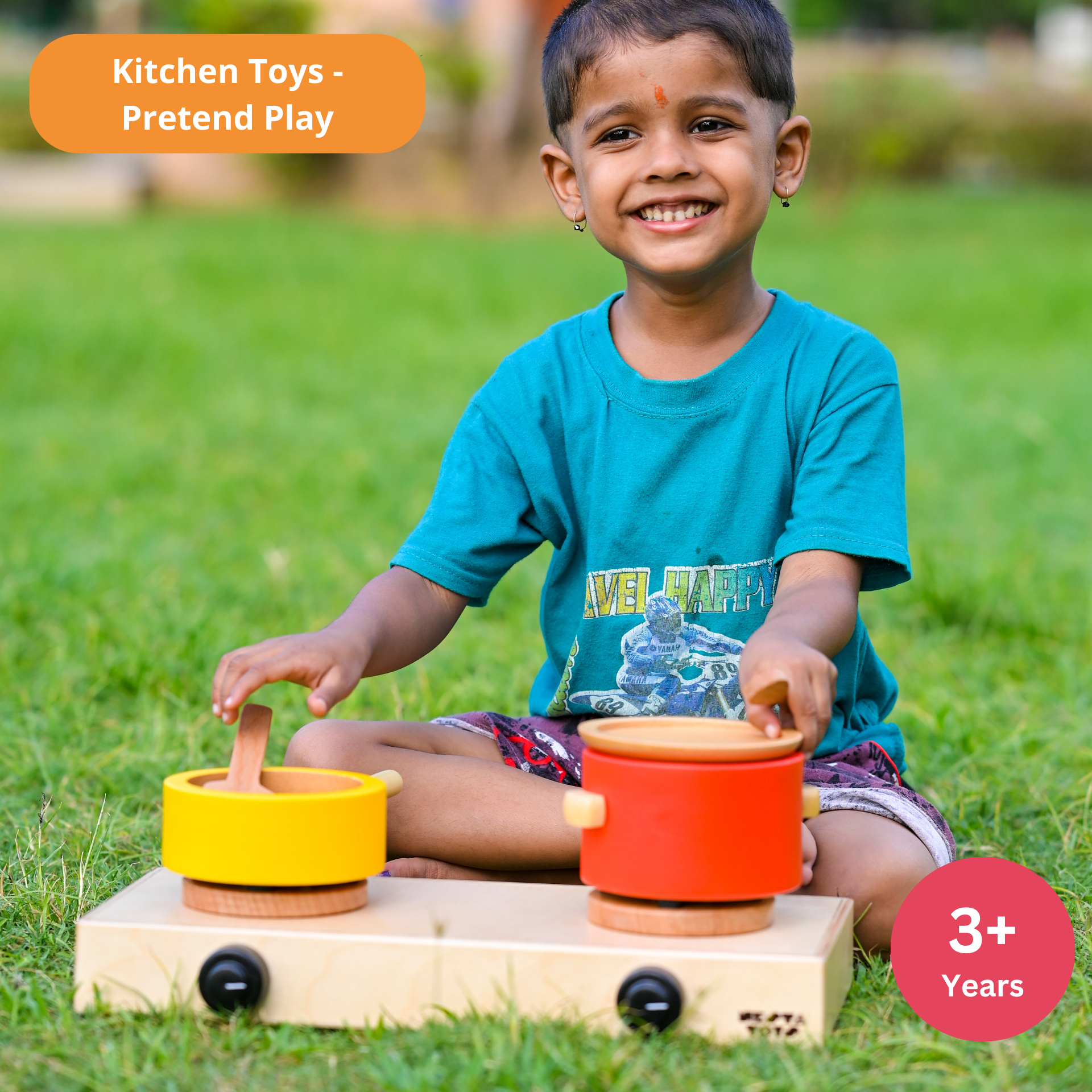 Wooden Gas Stove Toy - nestatoys