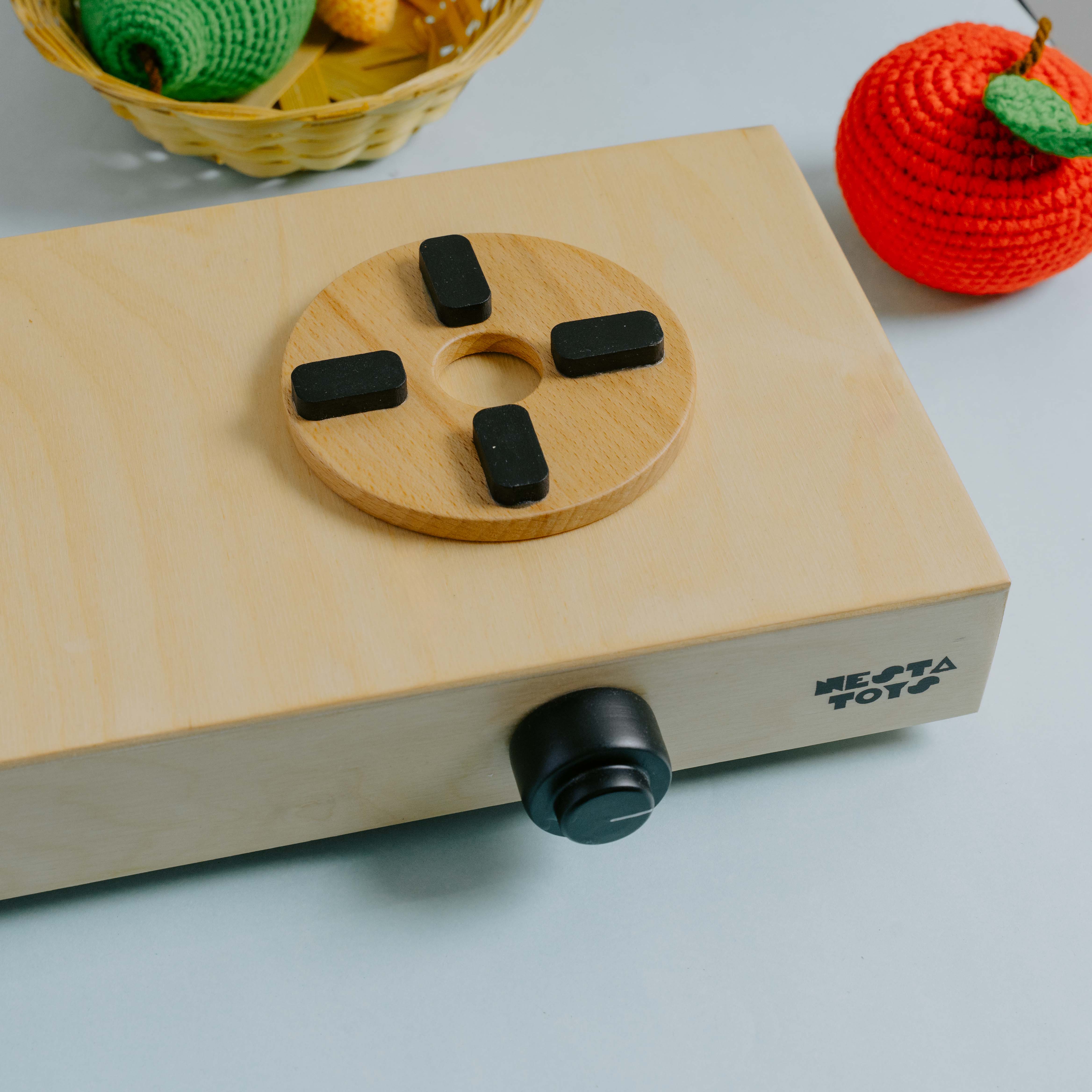 Wooden Gas Stove Toy - nestatoys