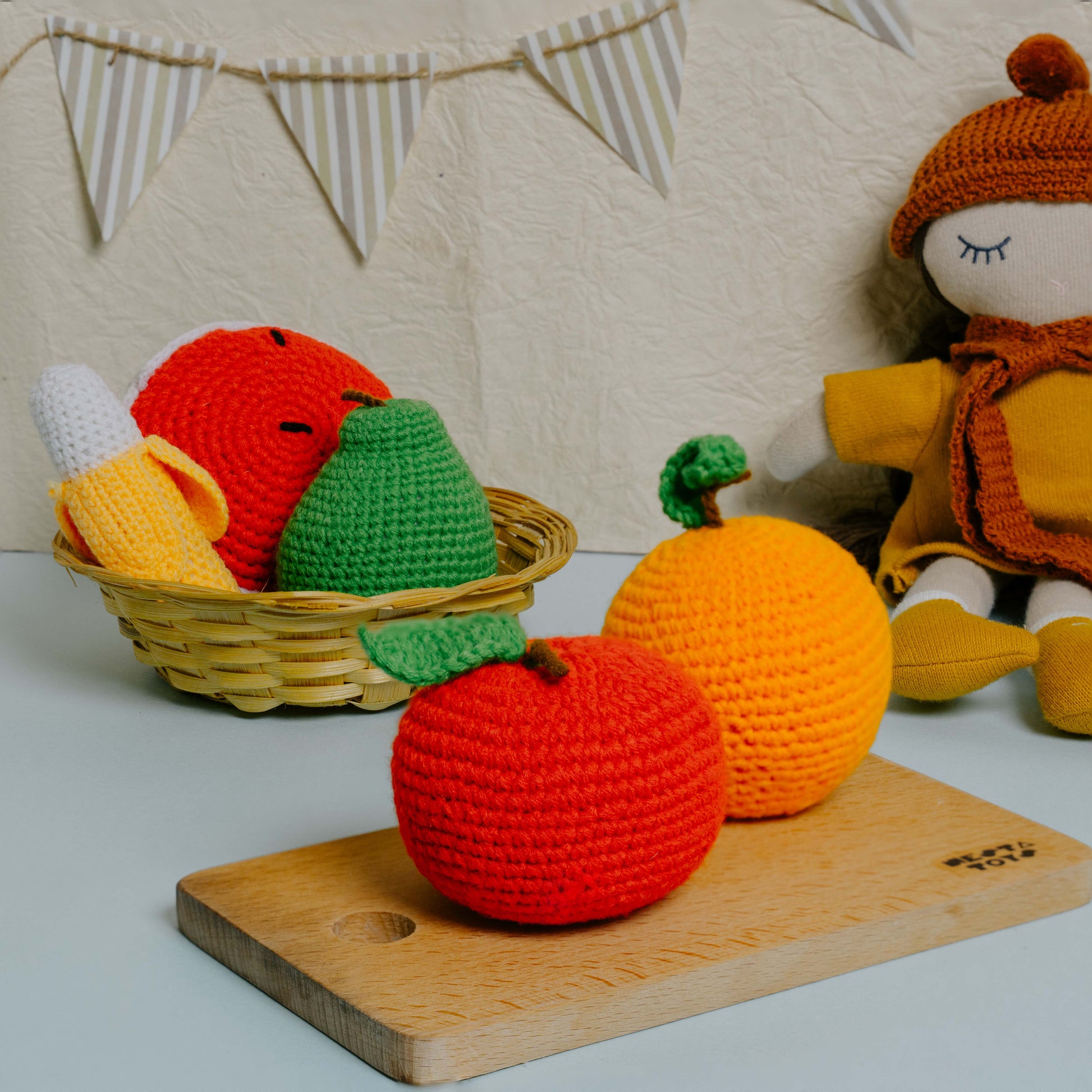 Crochet Fruit Toys | Play Food for Kids - nestatoys
