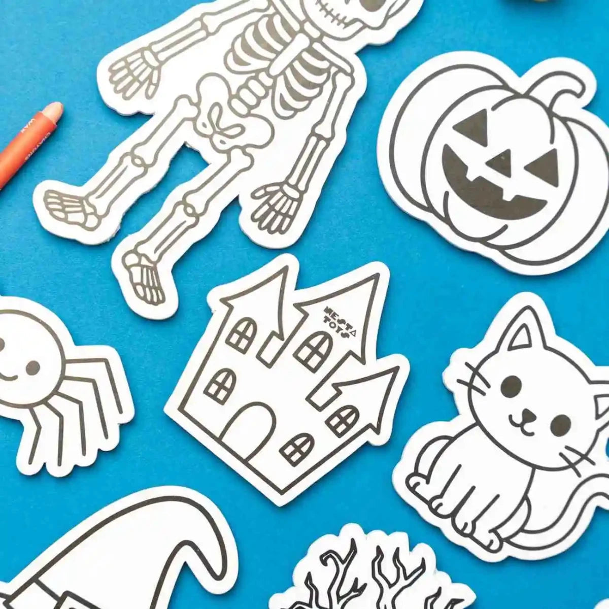 DIY Fridge Magnet - Haunted House - NESTA TOYS